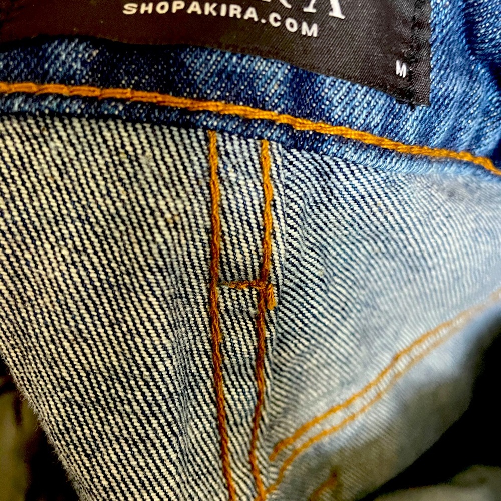 Jewel  fringed demon shorts